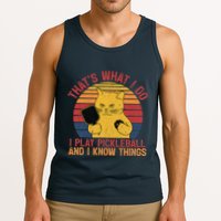 ThatS What I Do Cat Lovers Paddleball Player Pickleball Tank Top