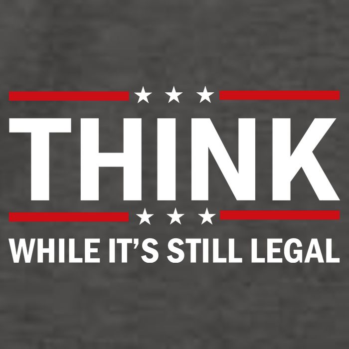 Think While It's Still Legal Stand Up For Freedom Vector Backpack