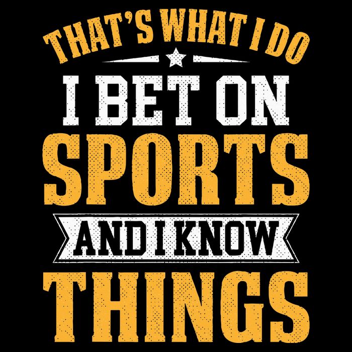 That’s What I Do I Bet on Sports and I Know Things Gambling  16 in Basic Backpack