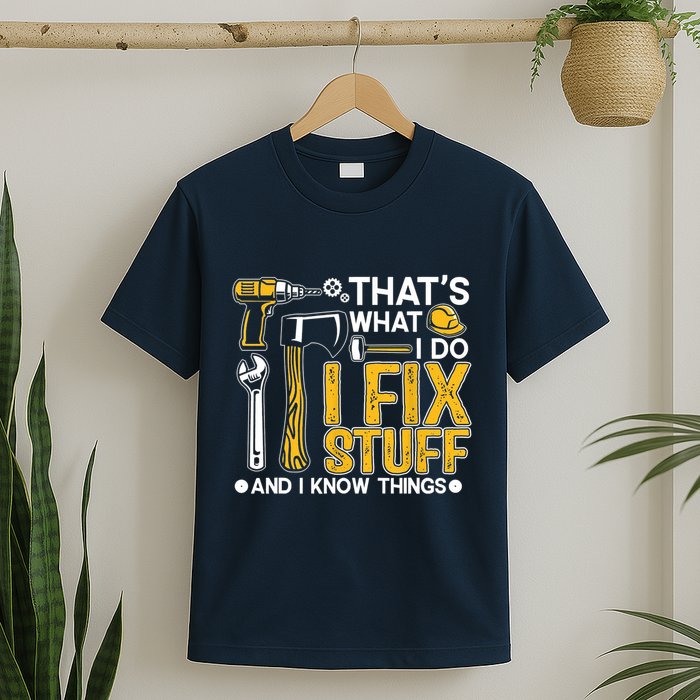Thats What I Do I Fix Stuff And I Know Things T-Shirt