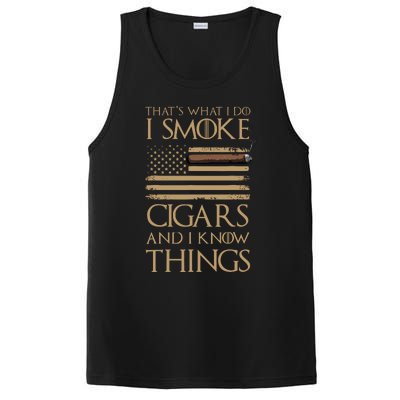 ThatS What I Do I Smoke Cigars And I Know Things PosiCharge Competitor Tank