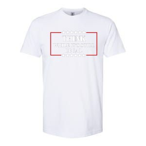 Think While Its Still Legal Softstyle CVC T-Shirt