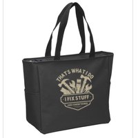That's What I Do I Fix Stuff And I Know Things Handy Man Zip Tote Bag