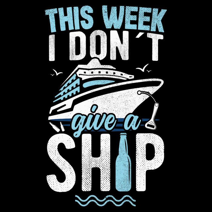 This Week I Don´t Give A Ship Cruise Trip Vacation Funny T-Shirt