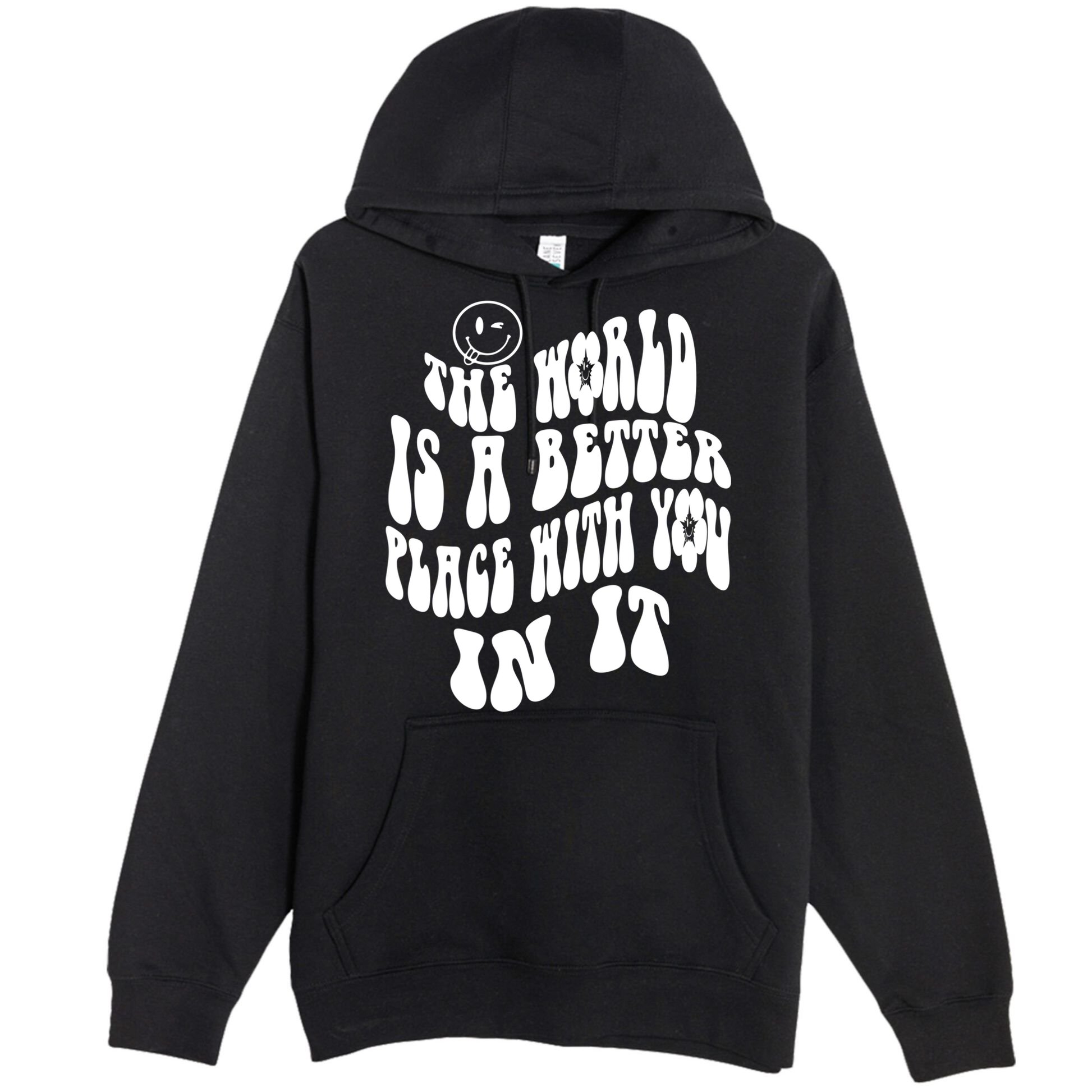 The World Is A Better Place With You In It Cute Gift Premium Pullover Hoodie