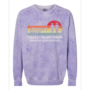 Thats What I Do I Grow A Beard And I Know Things Fun Beard Colorblast Crewneck Sweatshirt