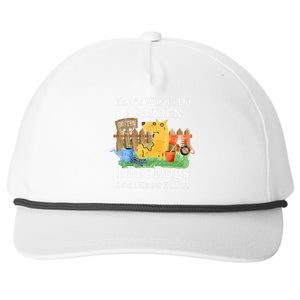 That's What I Do I Garden I Pet Dogs And I Know Things Snapback Five-Panel Rope Hat