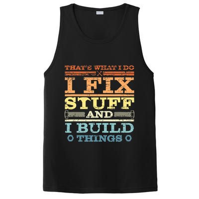 THAT'S WHAT I DO I FIX STUFF AND I BUILD THINGS WEATHERED PosiCharge Competitor Tank