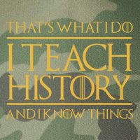 That's What I Do I Teach History And I Know Things Teacher Legacy Tie Dye Trucker Hat