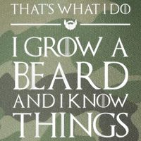 That's What I Do I Grow A Beard And I Know Things Beard Legacy Tie Dye Trucker Hat