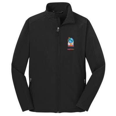 The World Is My Classroom Globe Core Soft Shell Jacket