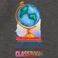 The World Is My Classroom Globe Vector Backpack