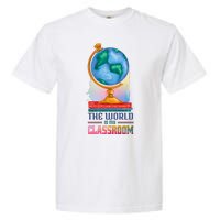 The World Is My Classroom Globe Garment-Dyed Heavyweight T-Shirt