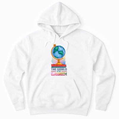 The World Is My Classroom Globe Hoodie