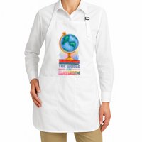The World Is My Classroom Globe Apron