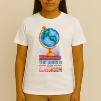 The World Is My Classroom Globe T-Shirt