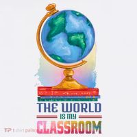 The World Is My Classroom Globe Mug