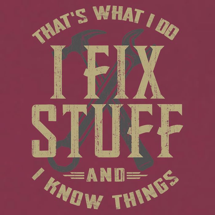 That's What I Do I Fix Stuff And I Know Things 16oz Travel Tumbler