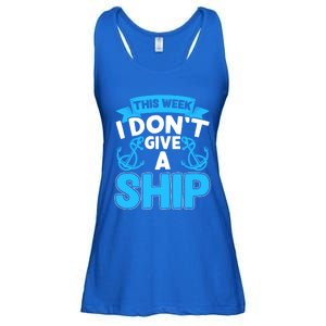 This Week I Dont Give A Ship Family Cruise Vacation Outfit Gift Ladies Essential Flowy Tank