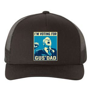 Tim Walz IM Voting For Gus Dad 2024 Presidential Election Yupoong Adult 5-Panel Trucker Hat