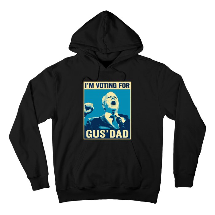 Tim Walz IM Voting For Gus Dad 2024 Presidential Election Hoodie