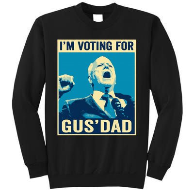 Tim Walz IM Voting For Gus Dad 2024 Presidential Election Sweatshirt