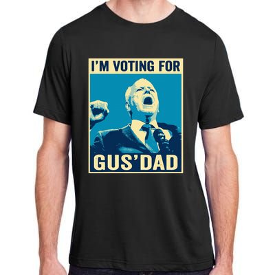 Tim Walz IM Voting For Gus Dad 2024 Presidential Election Adult ChromaSoft Performance T-Shirt