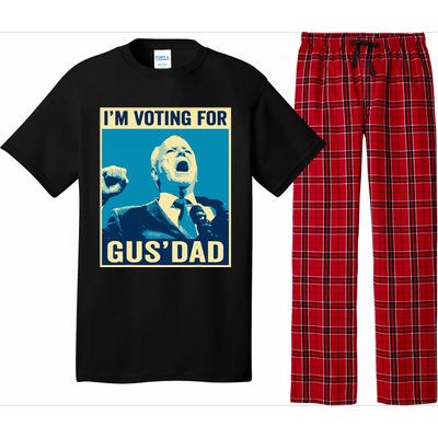 Tim Walz IM Voting For Gus Dad 2024 Presidential Election Pajama Set