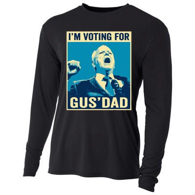 Tim Walz IM Voting For Gus Dad 2024 Presidential Election Cooling Performance Long Sleeve Crew