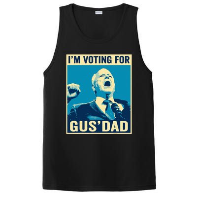 Tim Walz IM Voting For Gus Dad 2024 Presidential Election PosiCharge Competitor Tank