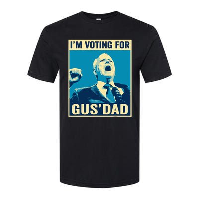 Tim Walz IM Voting For Gus Dad 2024 Presidential Election Softstyle CVC T-Shirt