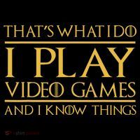 That's What I Do I Play Video Games And I Know Things Gamer Impact Tech Backpack