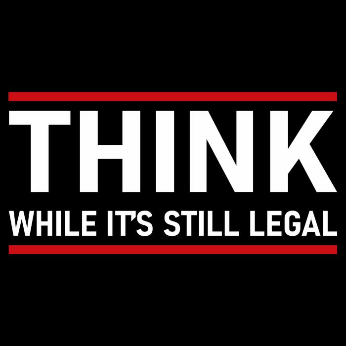 Think While It's Still Legal Political Statement Toddler T-Shirt