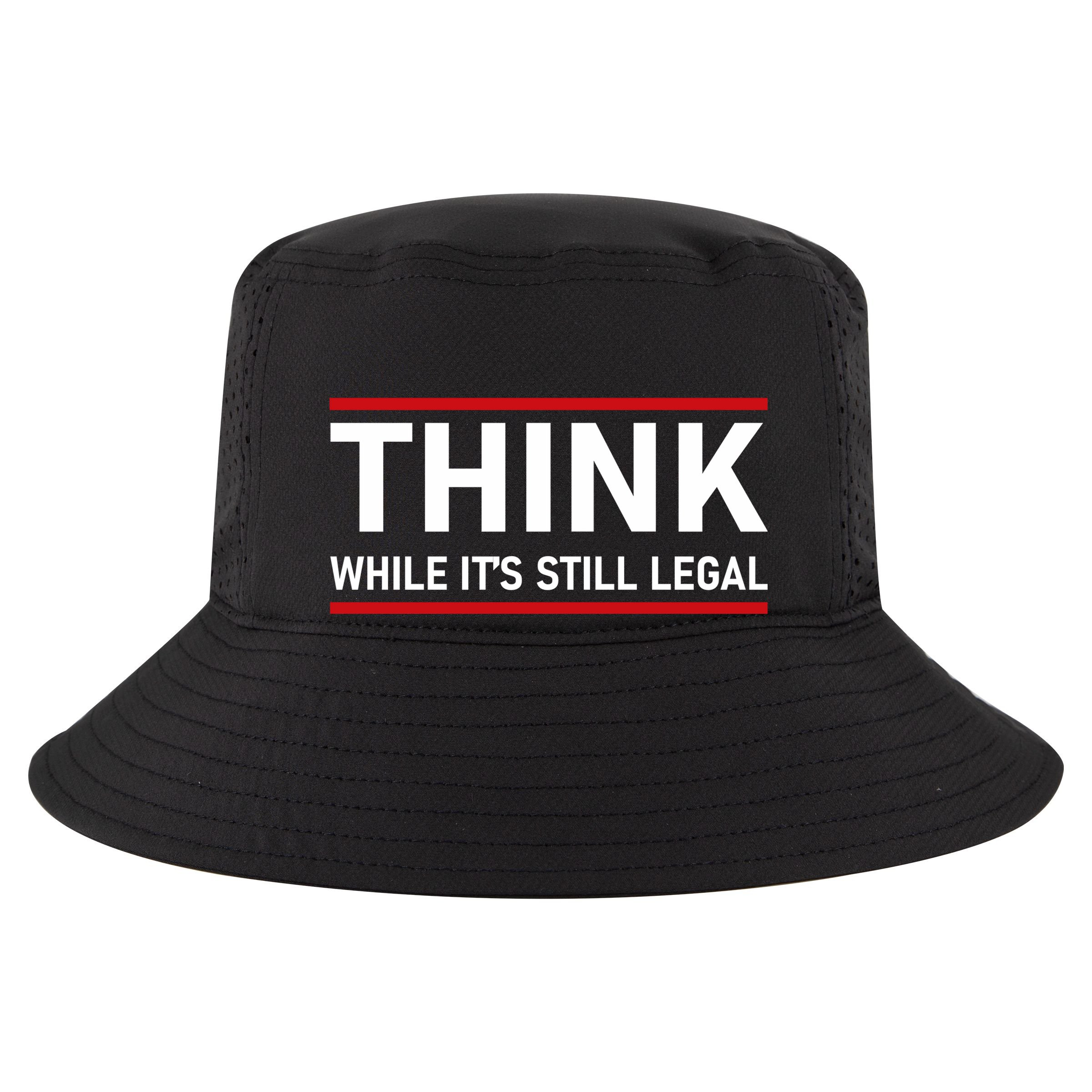 Think While It's Still Legal Political Statement Women's Crop Top Tee