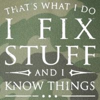 That's What I Do I Fix Stuff And I Know Things Legacy Tie Dye Trucker Hat