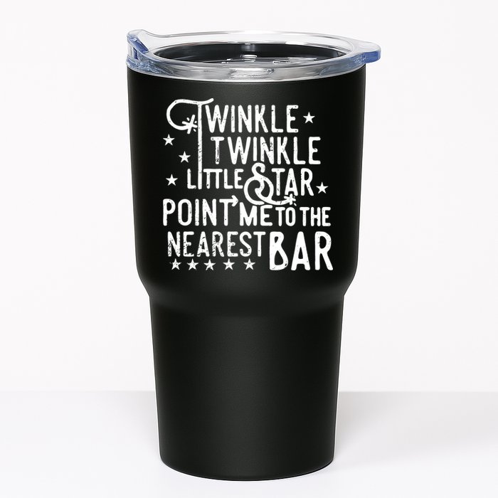 Twinkle Little Star Point Me To The Nearest Bar Tumbler