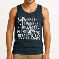 Twinkle Little Star Point Me To The Nearest Bar Tank Top