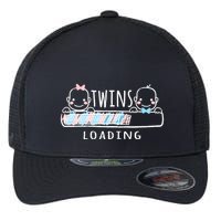 Twins loading cute twin mother  Flexfit Unipanel Trucker Cap