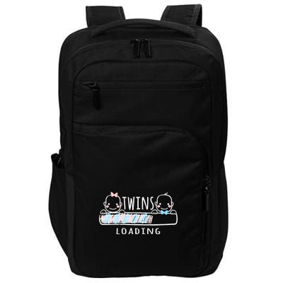 Twins loading cute twin mother  Impact Tech Backpack