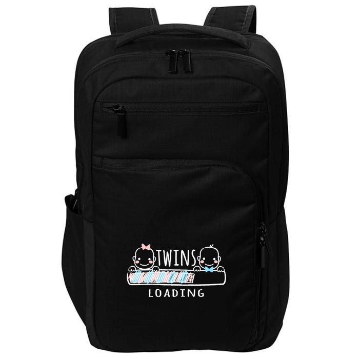 Twins loading cute twin mother  Impact Tech Backpack