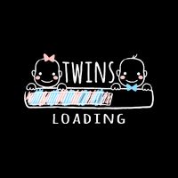 Twins loading cute twin mother  Impact Tech Backpack