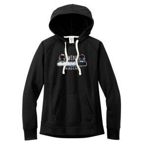 Twins loading cute twin mother  Women's Fleece Hoodie