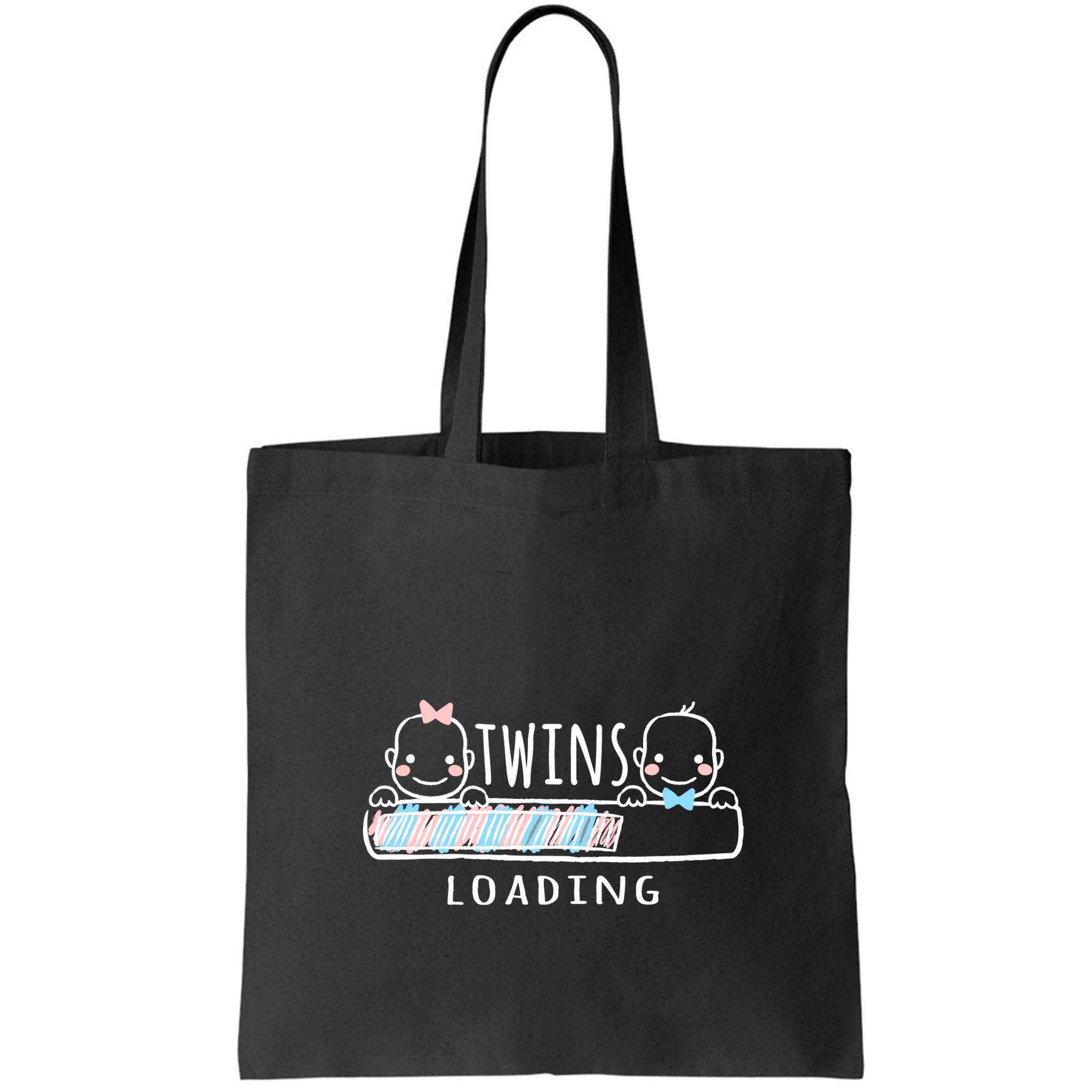 Twins loading cute twin mother  Bag