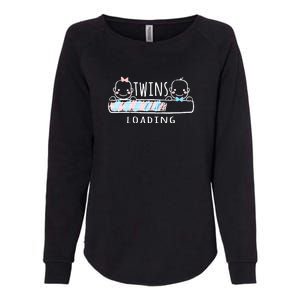 Twins loading cute twin mother  Womens California Wash Sweatshirt