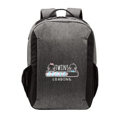 Twins loading cute twin mother  Vector Backpack