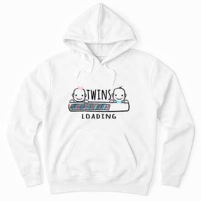 Twins loading cute twin mother  Hoodie