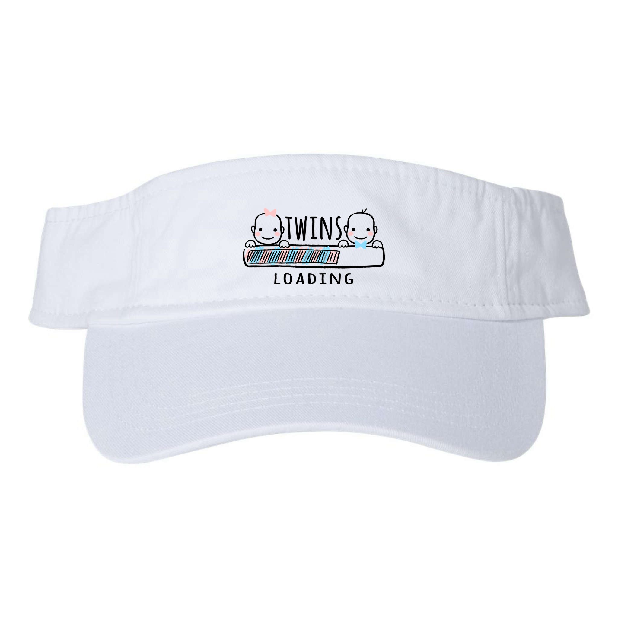 Twins loading cute twin mother  Visor