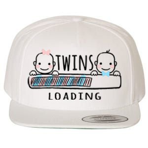 Twins loading cute twin mother  Wool Snapback Cap