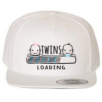 Twins loading cute twin mother  Wool Snapback Cap