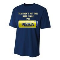 Twisted Tea Hasn't Hit This Hard Since 1773 Performance Sprint T-Shirt